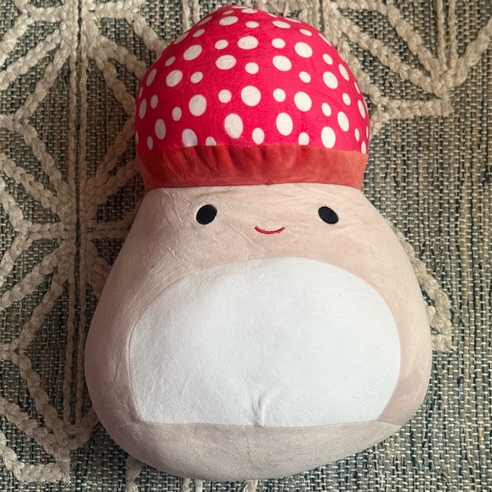 Squishmallows Malcolm the Mushroom Plush 12”